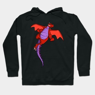 Type 1 Diabetic Red Dragon Hoodie